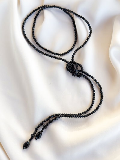 Collar Corbatero Night Negro