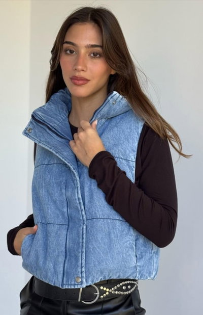 Chaleco puffer Ludmi