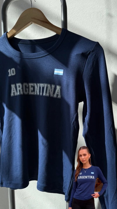 Reme Argentina manga larga