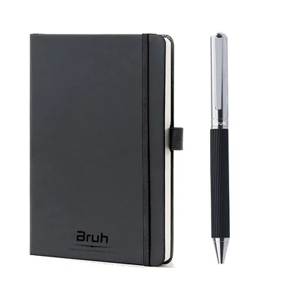 Bruh 516 Bolígrafo con Cuaderno