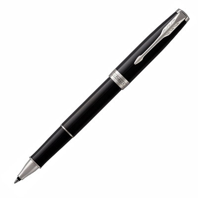 Parker Sonnet Laca Negra Brillante CT Rollerball