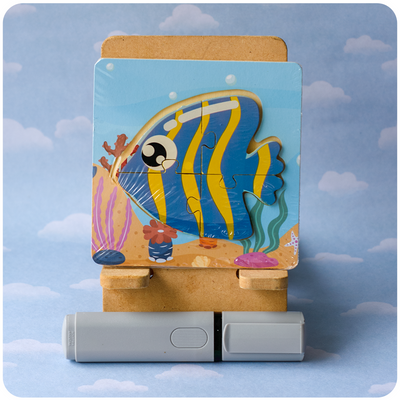 Encastrable (4 pzs) - Mini Rompecabezas – Pez