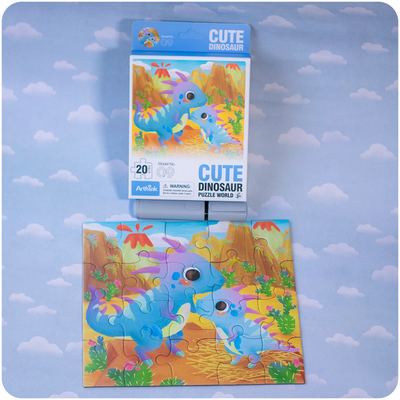 Rompecabeza (20 pzs) - Dinos