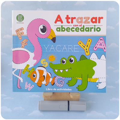 A Trazar con el Abecedario - Libro de Actividades - 48 Páginas