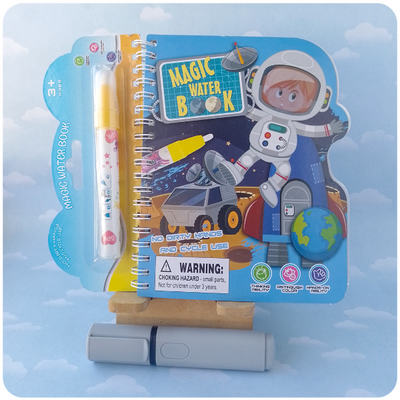 Libro para Pintar con Agua Reutilizable