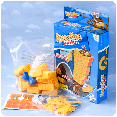Quesitos Apilables – Juego de Equilibrio Infantil