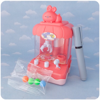  Mini Máquina de Garra Mecánica – Juego de Habilidad - Rosa