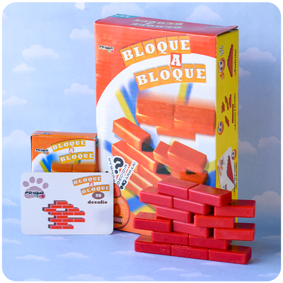 Bloque a Bloque con 60 Desafíos – Juego de Ingenio