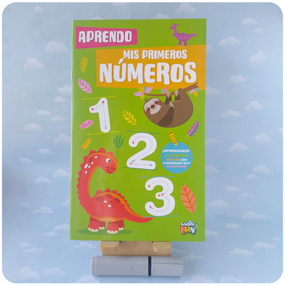 Libro Aprendo Mis Primeros Números | 24 Páginas