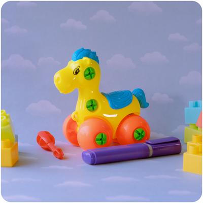 Caballo Desarmable con destornillador