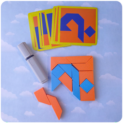 Encastre Ciego – Juego de Ingenio de Siluetas