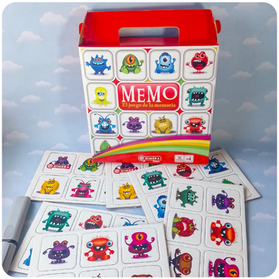 Memo - Monstruos Divertidos 