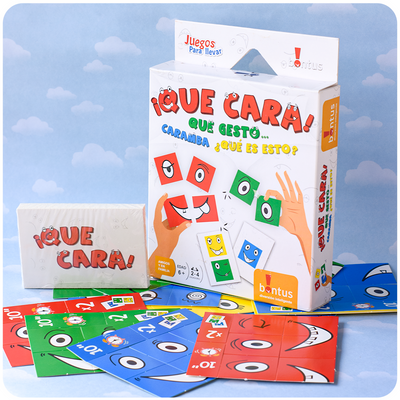 ¡Qué Cara! – Juego de Rapidez y Expresiones