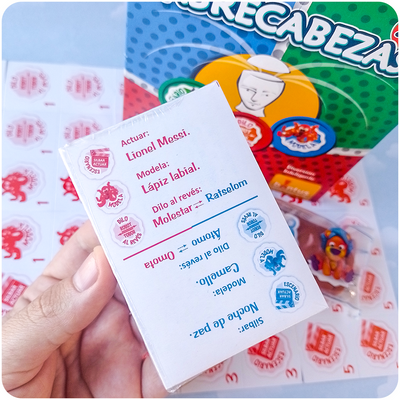 Abrecabezas Jr – Juego de Actuar, Modelar y Adivinar