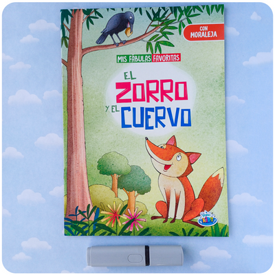 El Zorro y el Cuervo - Cuentos con Moraleja