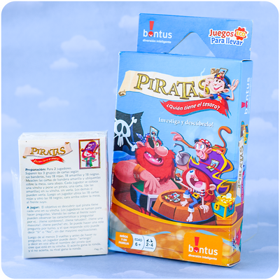 Piratas – ¿Quién Tiene el Tesoro? Juego de Deducción