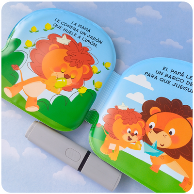 Libro de Baño - El León Melenita