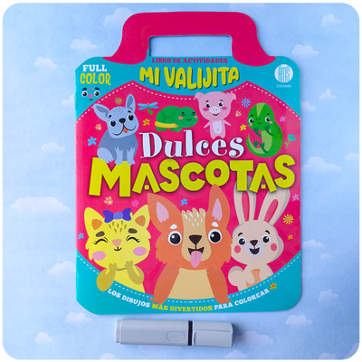 Mi Valijita - Dulces Mascotas - Colorear + Actividades