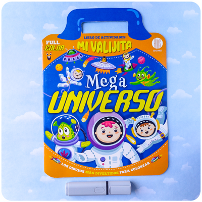 Mi Valijita - Mega Universo - Colorear