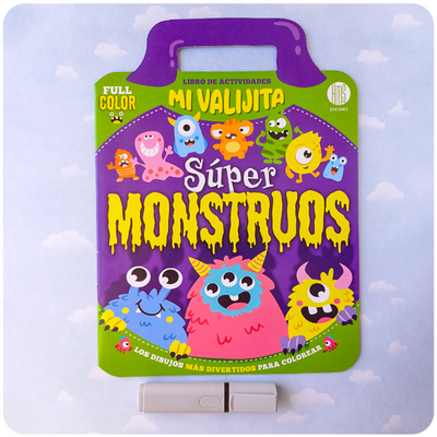 Mi Valijita - Súper Monstruos - Colorear
