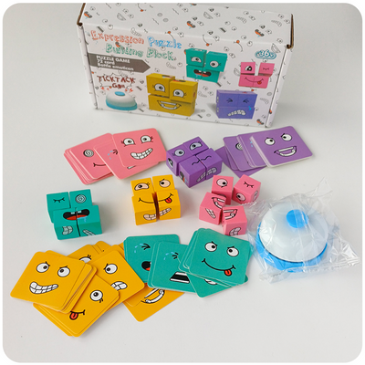 Juego de Expresiones con Cubos y Timbre