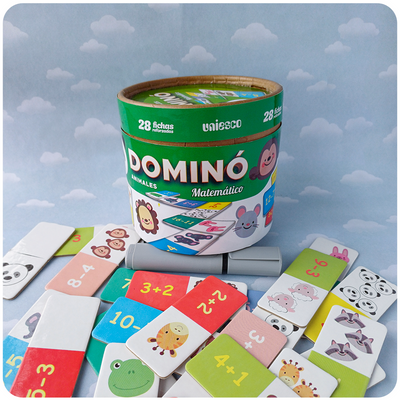 Dominó Matemático Infantil – Animales