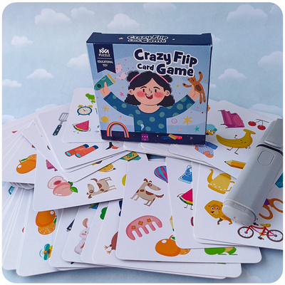 Crazy Flip Card Game – Juego de Cartas de Coincidencias