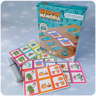 Juego de Memoria – Memotest 30 Cartas