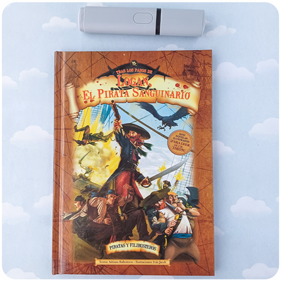 Tras los pasos de Logan, El Pirata Sanguinarior - Novela Infantil