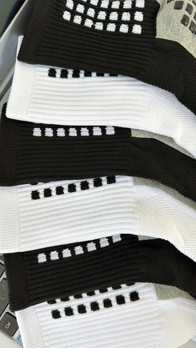 ANTIDESLIZANTES 3/4 X 12 PARES | BLANCAS / NEGRAS