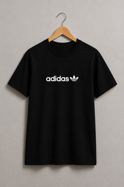 REMERA ADIDAS FLOR - ALGODÓN PEINADO 24.1 CON TAPA COSTURA - ESTAMPA DTF