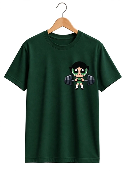 Remera Clásica Unisex Verde Inglés Bellota - Algodón Peinado 24.1