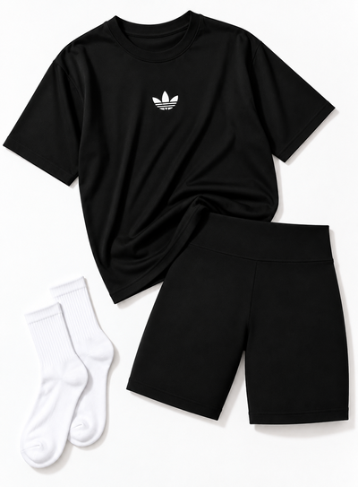 COMBO- REMERON ALGODON ABARCA HASTA UN XL + BIKER + PAR DE MEDIAS 