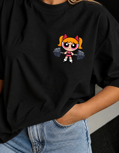Remera Clásica Unisex Negra Bombón  - Algodón Peinado 24.1