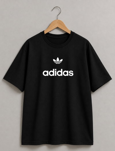 REMERA OVERSIZE ADIDAS FLOR - ALGODÓN PEINADO 24.1  - ESTAMPA DTF