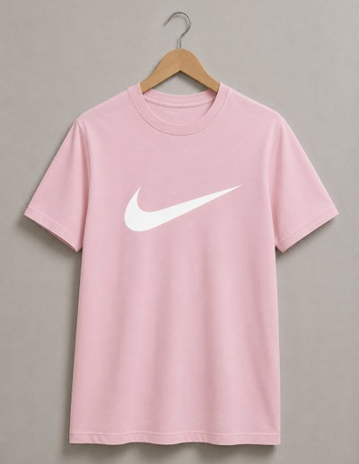 REMERA ROSA BEBÉ PIPA GRANDE ALGODÓN PEINADO 24.1 