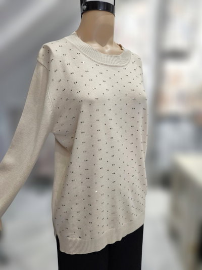 PROMO D50011 Sweater tachas cuadradas