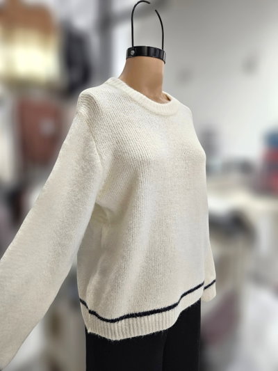 ED83-5 Sweater basico linea inferior