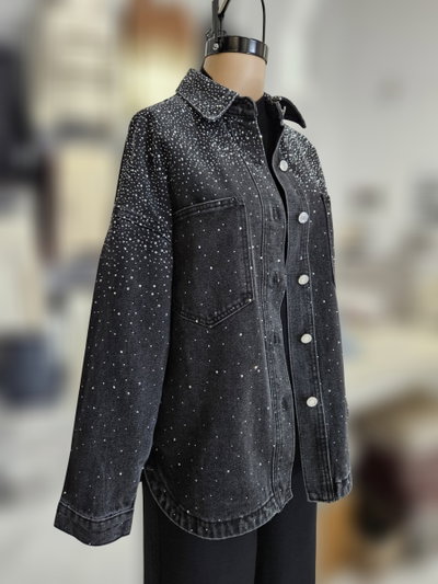 EA11-2-1 Camisaco jean tachas
