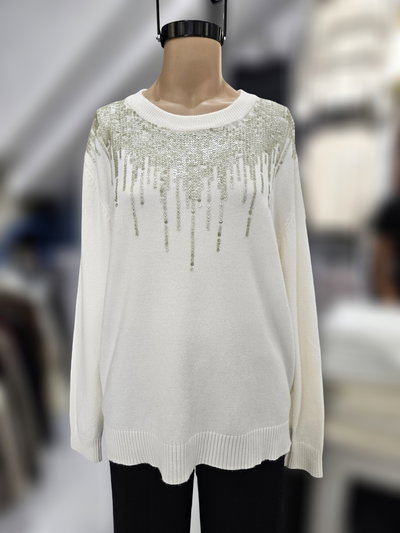D50015 Sweater lentejuela delantero
