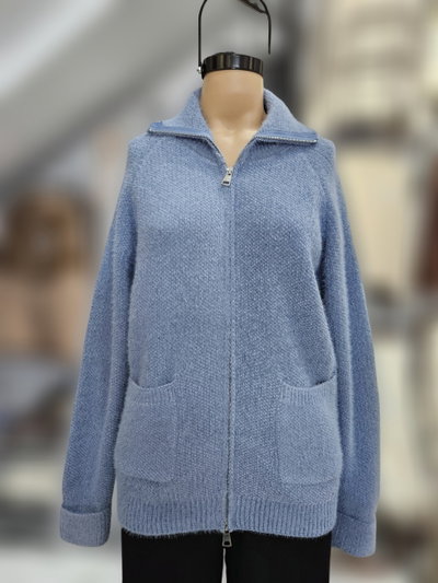 ED83-6 Saco cuello clasico bolsillo cuadrado