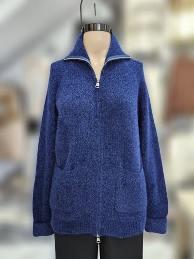 ED83-6 Saco cuello clasico bolsillo cuadrado