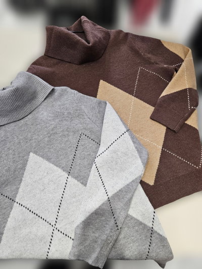 D50012 Polera rombos
