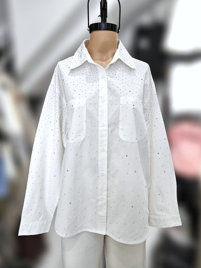 EA11-2-4 Camisaco strass