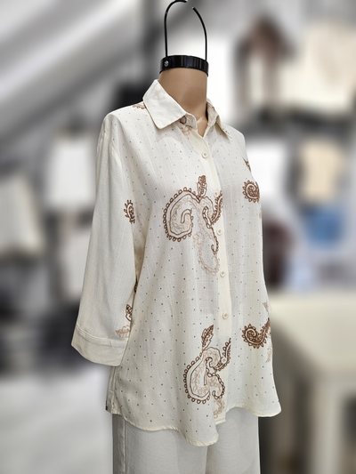 TY007 Camisa bulgara