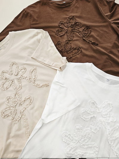 PT028 Remera 2 flores