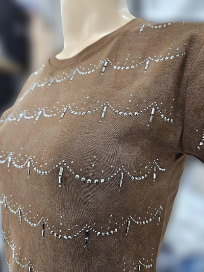 D6309 Remera batik guirnalda