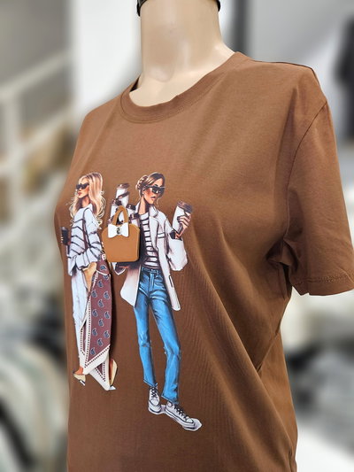 PT020 Remera cafe
