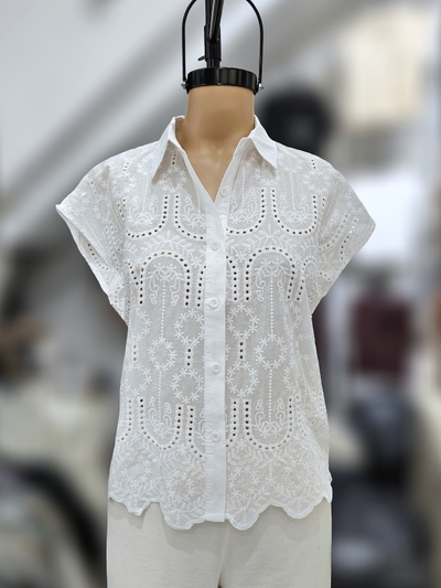 TY003 Camisa bordado u