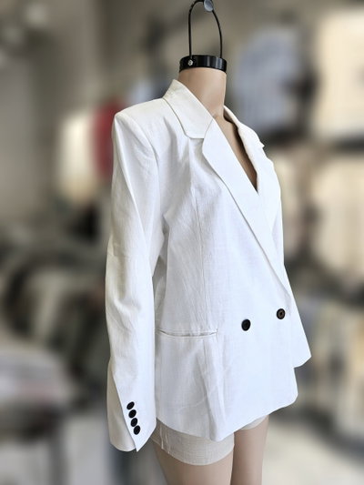 EL07SS Blazer lino